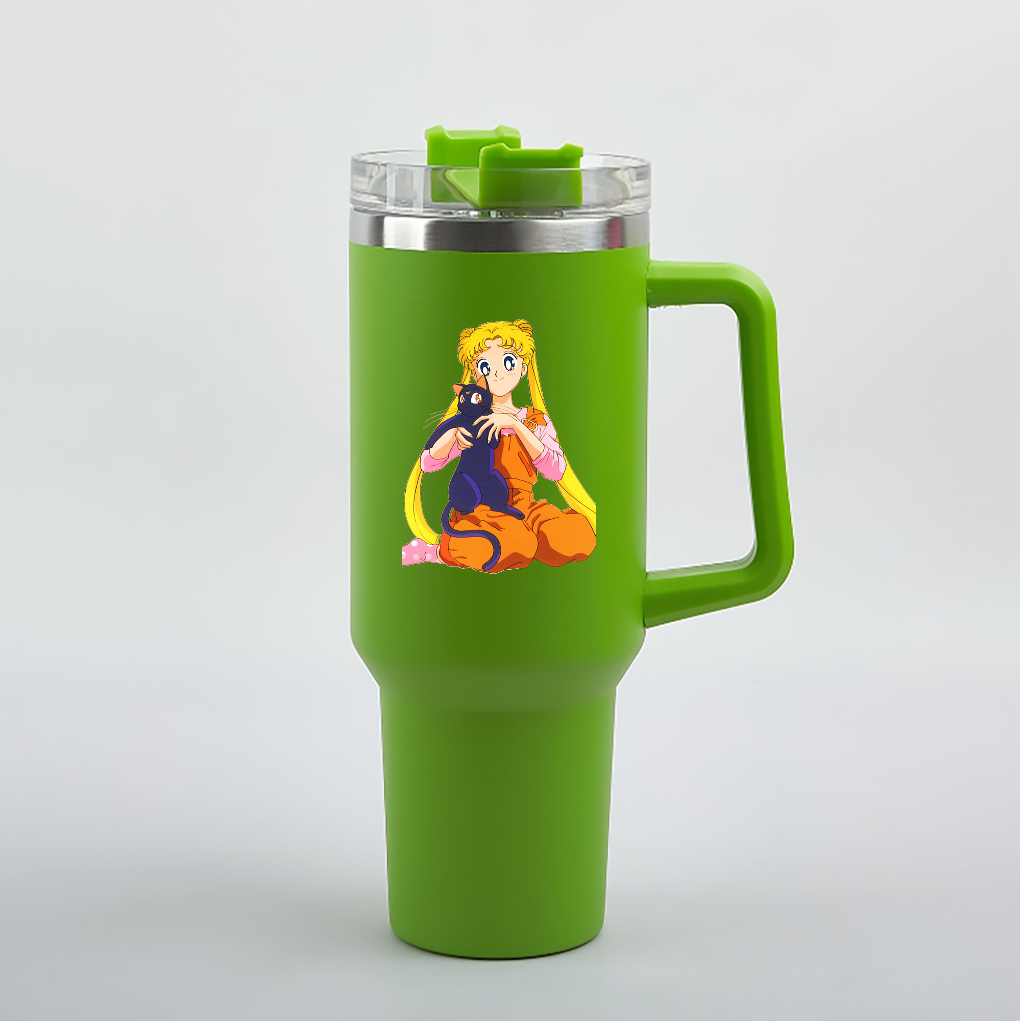 （画像用） 美少女戦士セーラームーン 愛野 美奈子 あいの みなこ Sailor Moon Aino Minako 1200mL車用タンブラー（カラープリント）